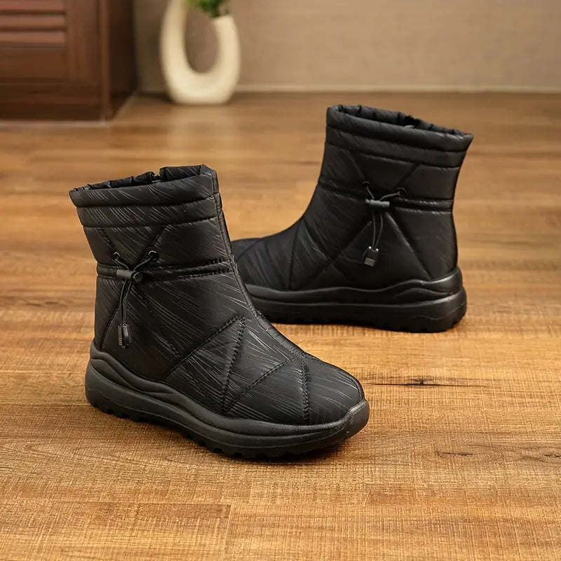 Fleece-Lined Snow Boots For Women